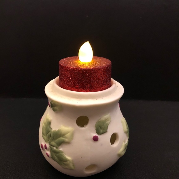 Ceramic Tea Light Candle Holder - Picture 4 of 4